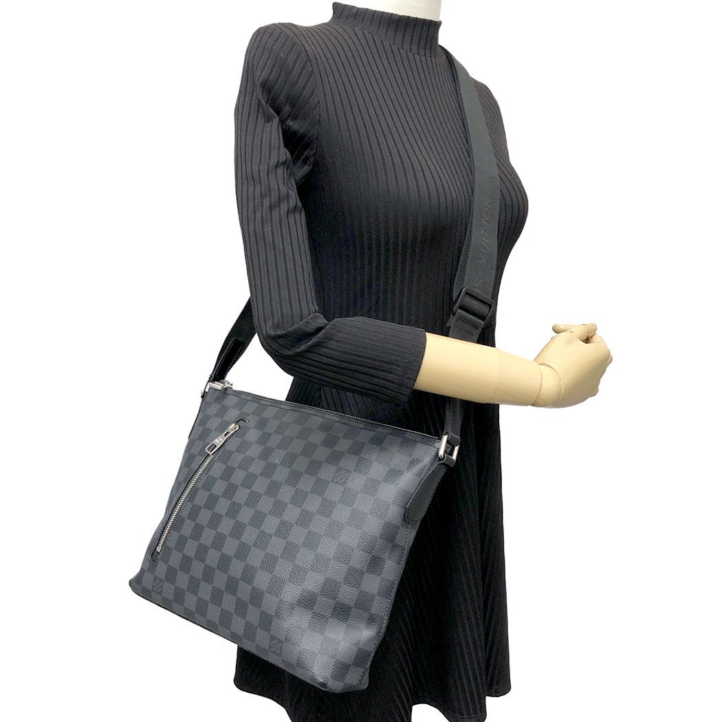 LOUIS VUITTON ミックPM N41211 ダミエ グラフィット ブラック