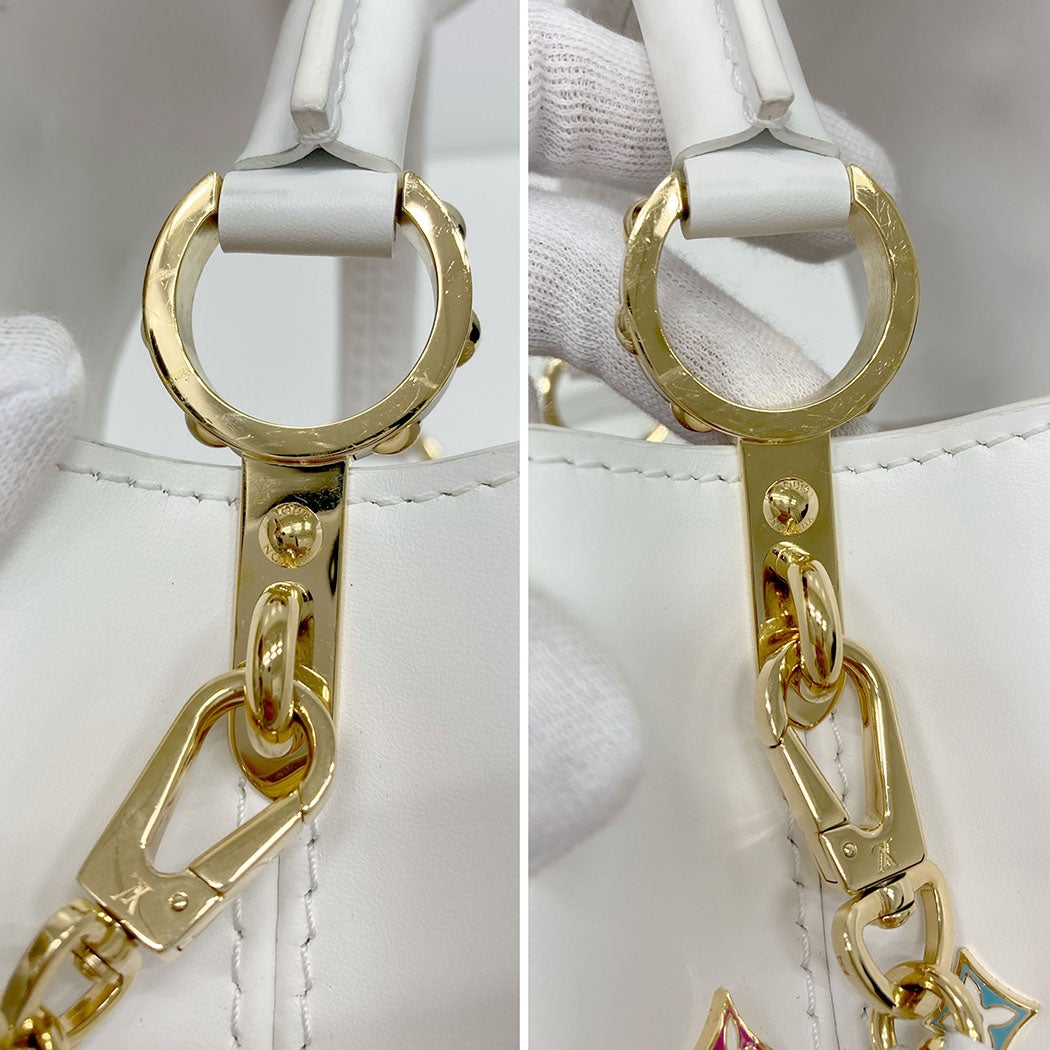 ルイヴィトン LV×TM カプシーヌMINI M14165 トリヨンレザー ホワイト