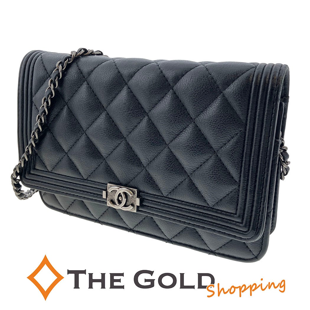 CHANEL シャネル チェーンウォレット ココマーク スウェード スエード ショルダーバッグ ブラウン レディース 【中古】 52602K231 中古・古着通販】CHANEL (シャネル) チェーンウォレットショルダー