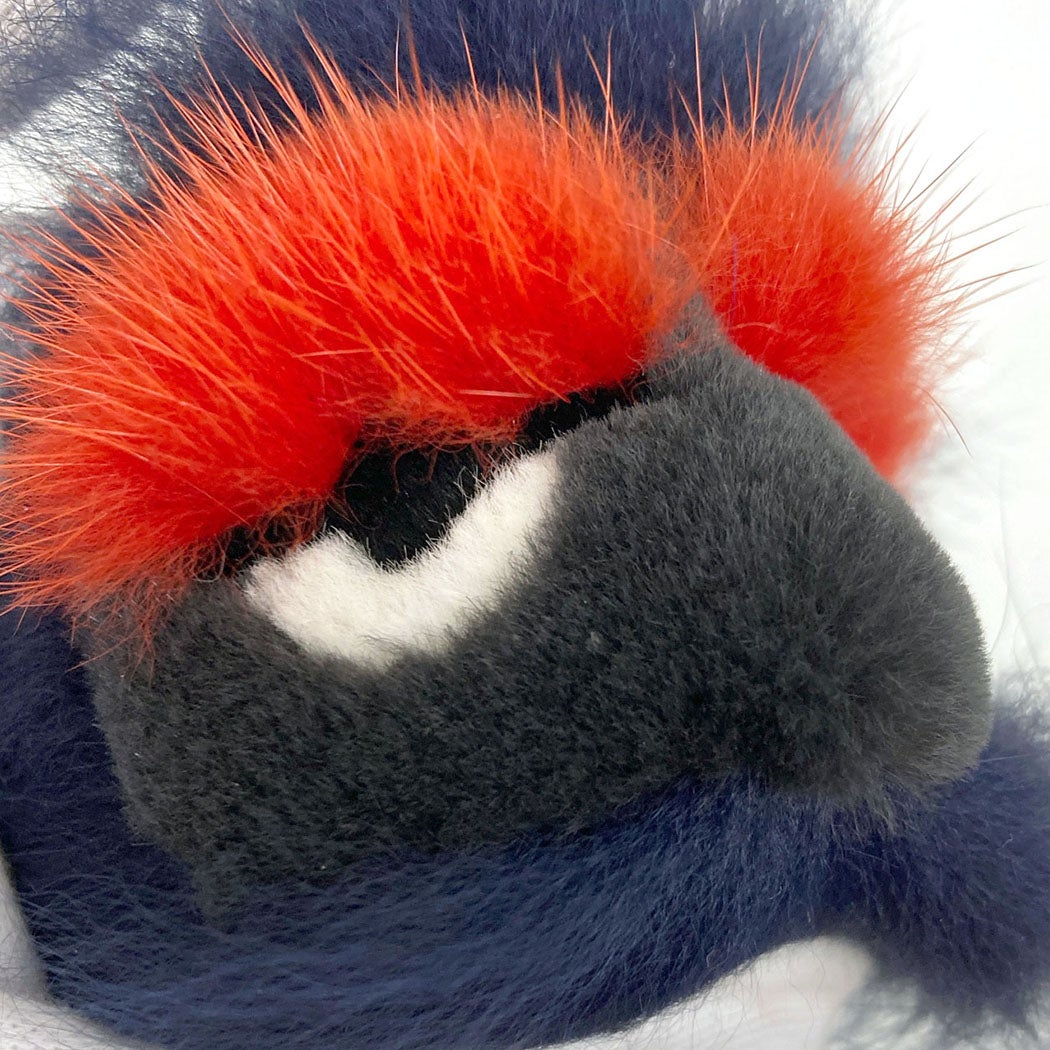 FENDI バッグ バグズ チャーム ネイビー ブラック レッド キーホルダー