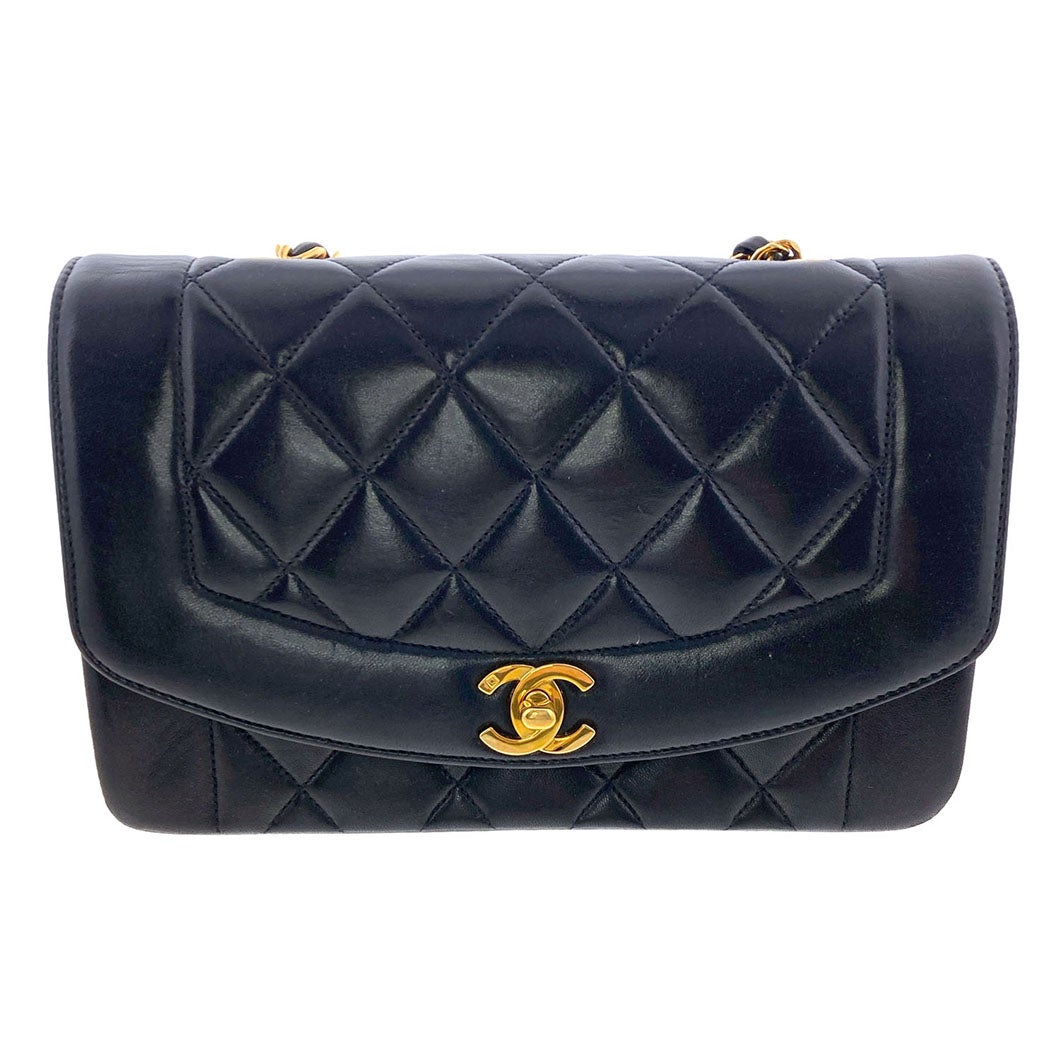 CHANEL ダイアナフラップ チェーンショルダーバッグ A01164 マトラッセ