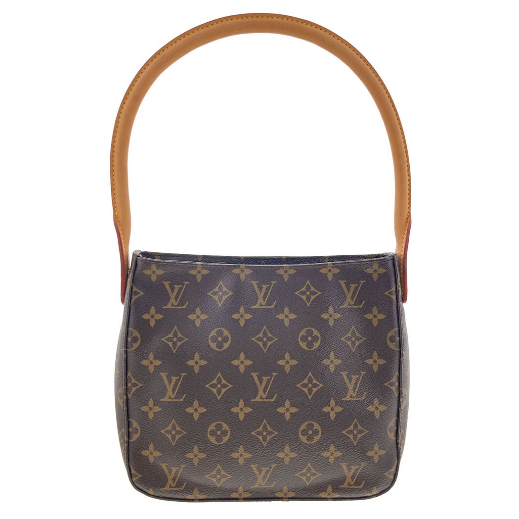 【6db1036】ルイヴィトン ショルダーバッグ モノグラム ルーピングMM M51146 ブラウン【中古】レディース LOUIS VUITTON ルーピングMM M51146 モノグラム キャンバス ブラウン