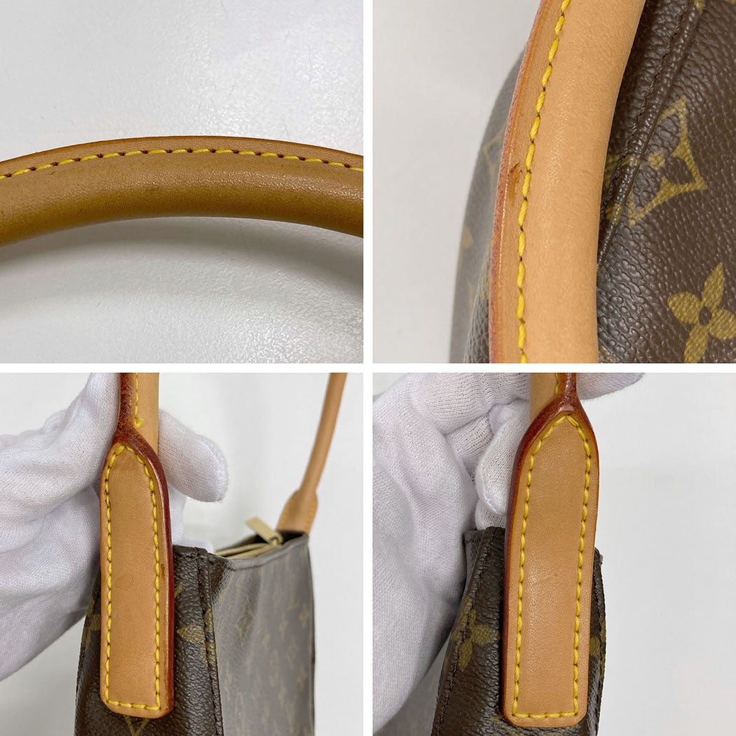 LOUIS VUITTON ルイヴィトン M51146 ルーピングMM ショルダーバッグ モノグラムキャンバス レディース [中古] LOUIS VUITTON/ルイ・ヴィトン】 ミニルーピング M51147 ショルダー