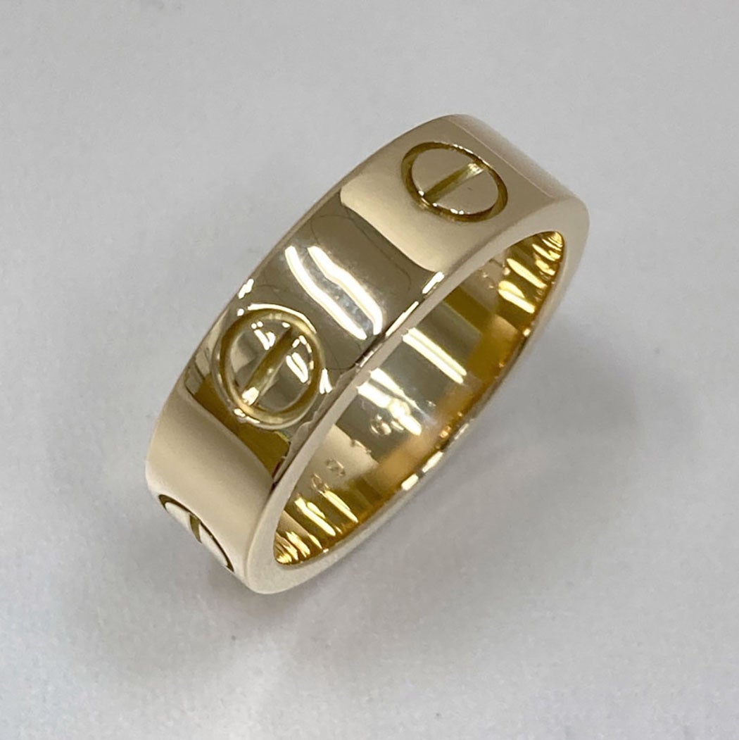Cartier ラブリング #51 11号 750 YG イエローゴールド レディース Cartier ラブリング #51 11号 750 YG イエローゴールド レディース