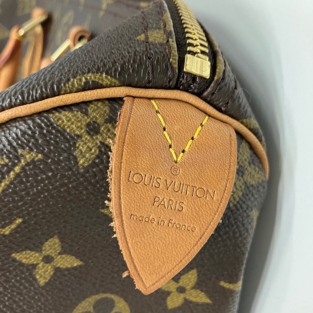 LOUIS VUITTON スピーディ30 M41526 モノグラム キャンバス ブラウン