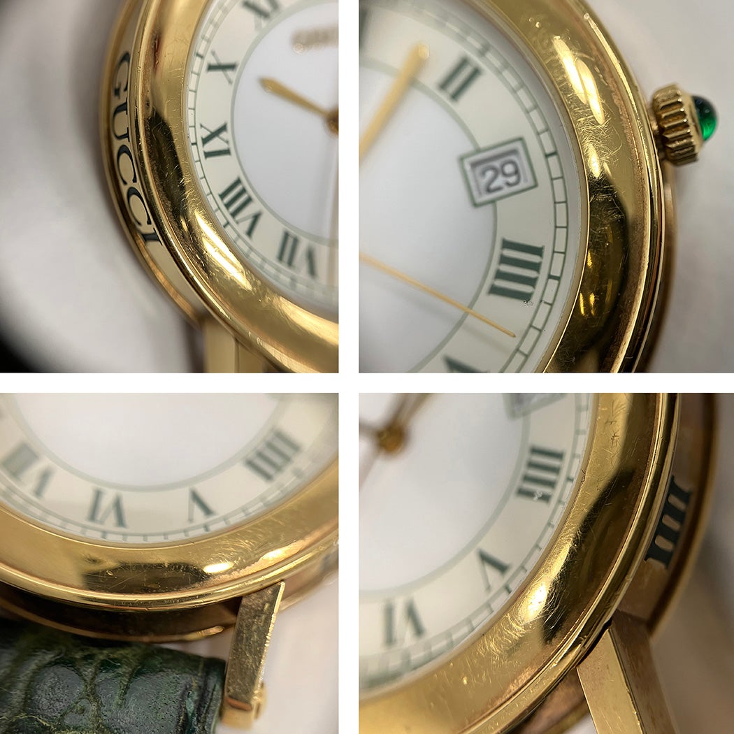 GUCCI メンズ クォーツ 7200M クォーツ 腕時計 メンズ ウォッチ グッチ