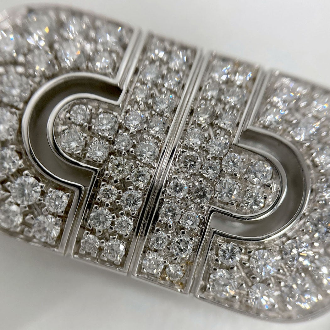 BVLGARI パレンテシ ダイヤモンドネックレス 750 WG ホワイトゴールド