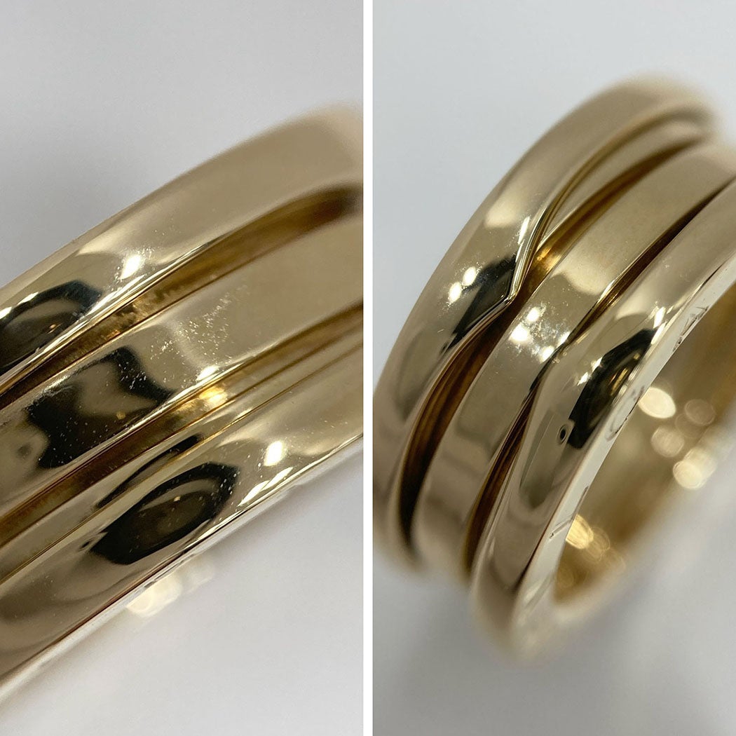 BVLGARI B-zero1 3バンドリング #50 750 YG イエローゴールド