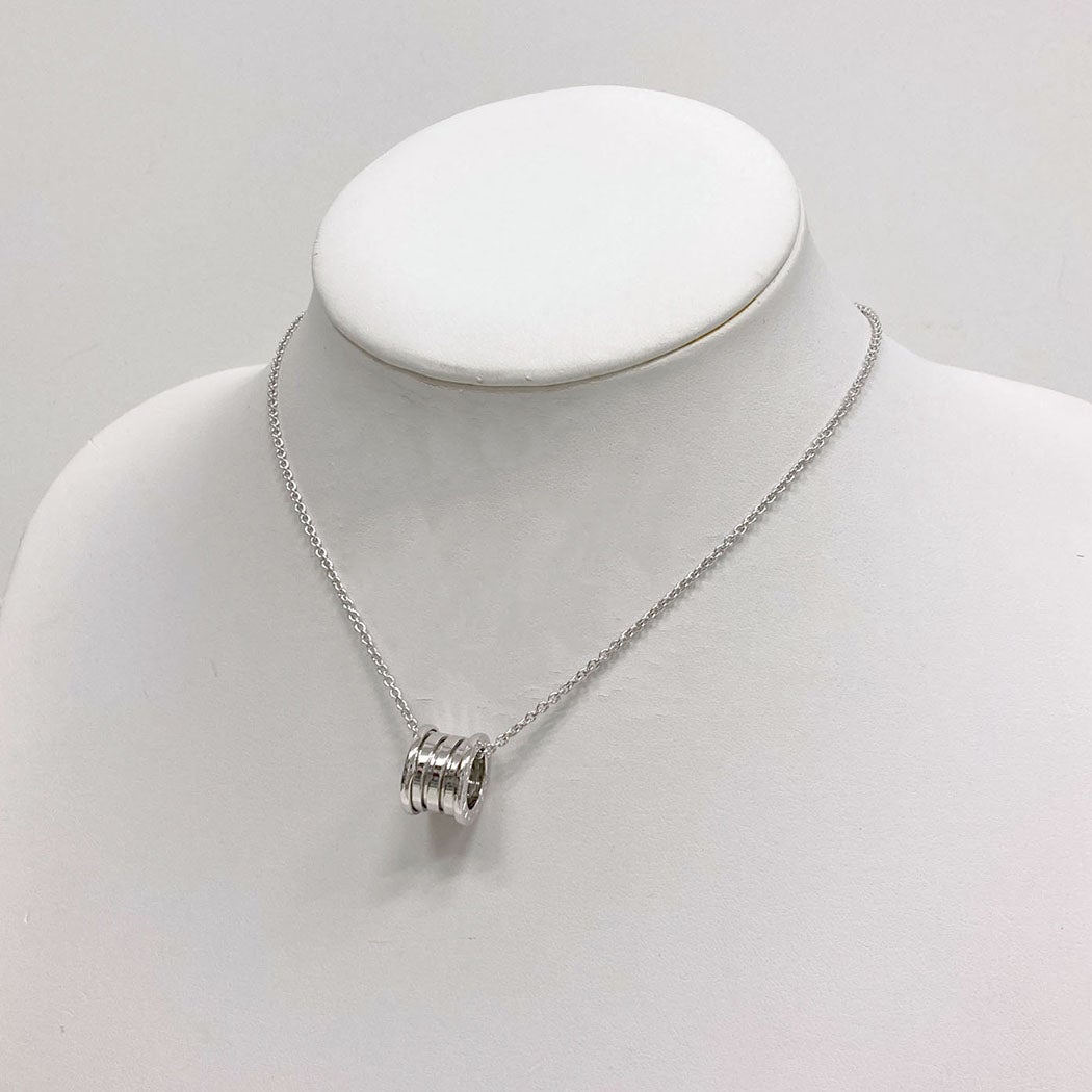 BVLGARI B-zero1 ネックレス 750 WG ホワイトゴールド 男女兼用