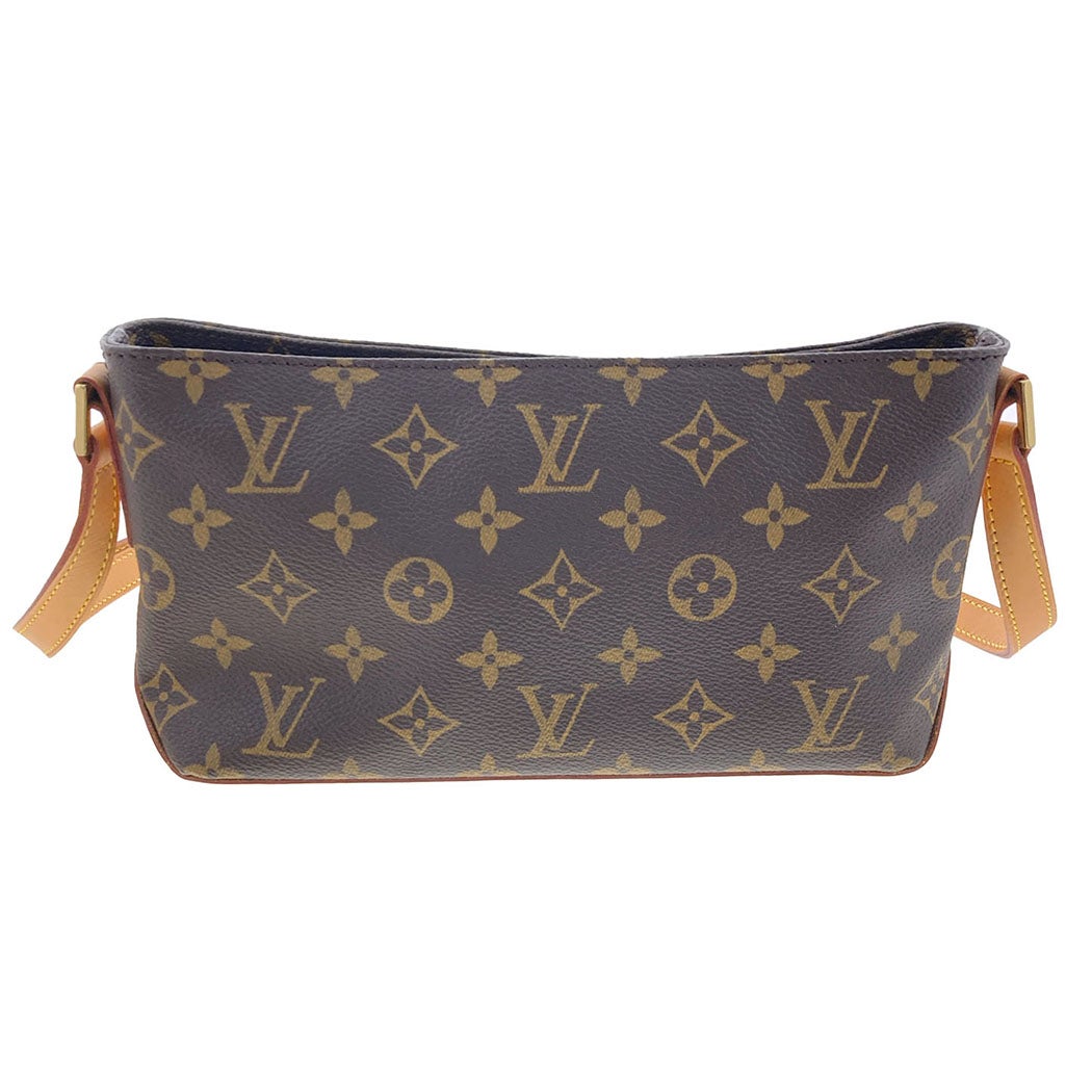 ルイ・ヴィトン　トロター　モノグラム　ショルダー　LOUIS VUITTON ルイヴィトン トロター M51240 モノグラム キャンバス ブラウン