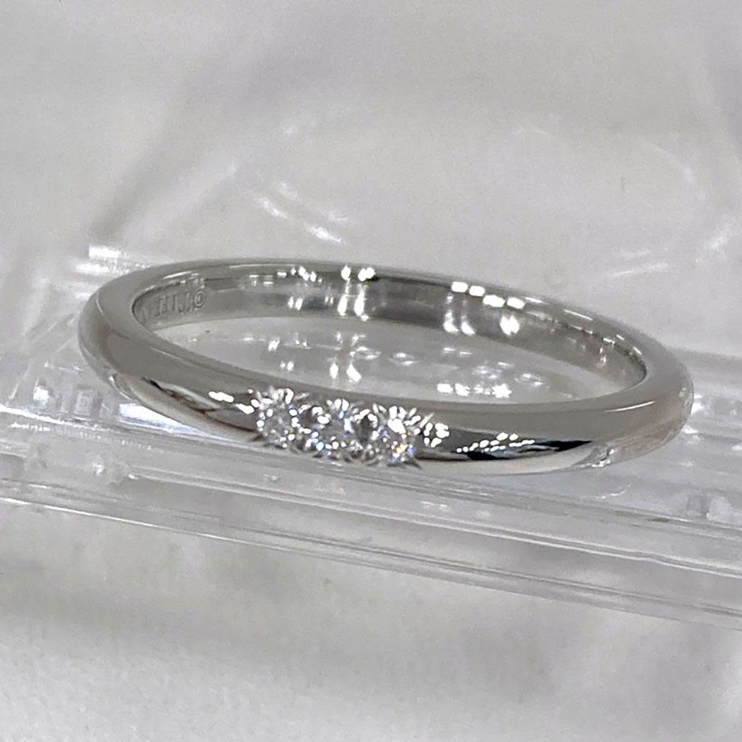 Tiffany&Co. フォーエバーウェディングバンドリング 9号 Pt950