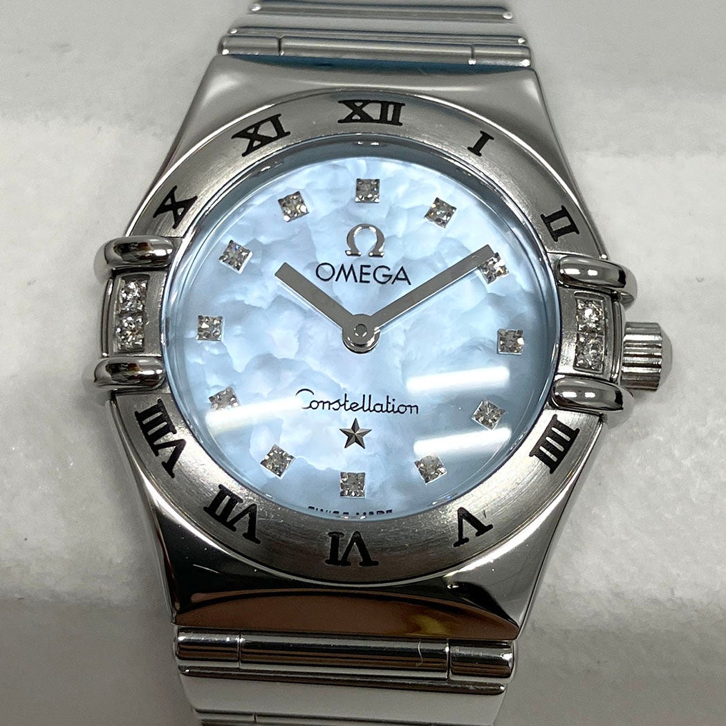 OMEGA コンステレーション 1566.86 電池交換済 仕上げ済 シェル文字盤