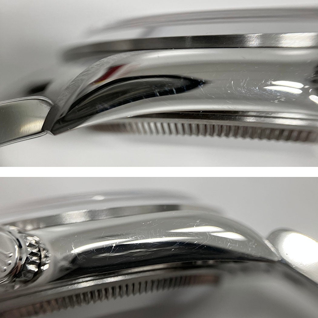 ROLEX エアキング 14000 OH済 シルバー文字盤 34mm 自動巻き 腕時計