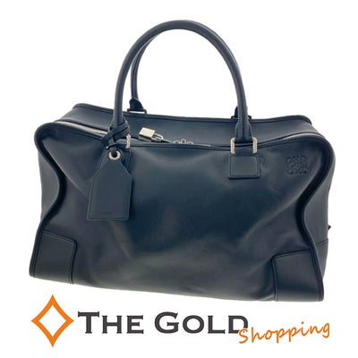 LOEWE オールドロエベ アナグラム ミニボストンバッグ ナッパレザー 