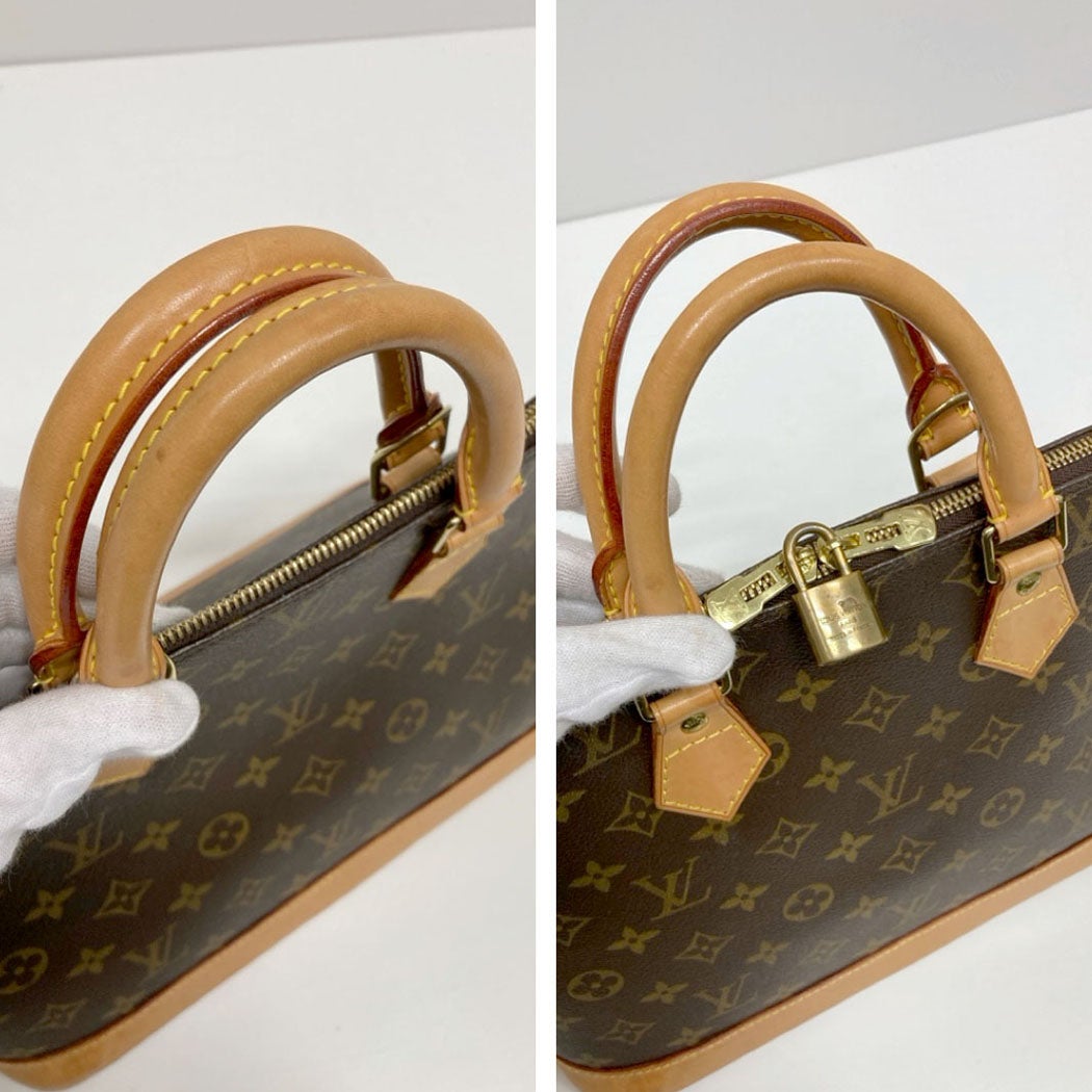 LOUIS VUITTON アルマ M51130 モノグラム キャンバス ブラウン