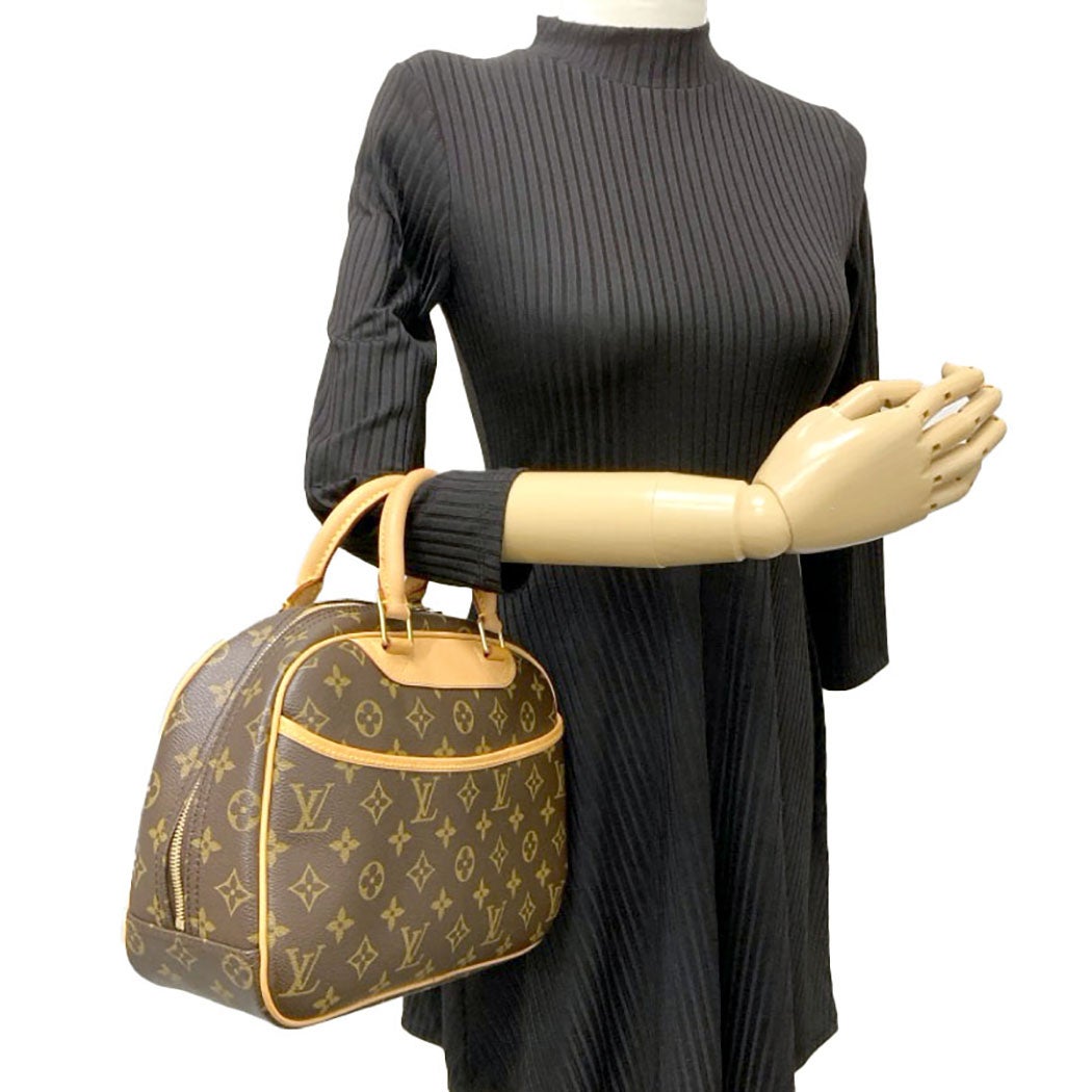 LOUIS VUITTON トゥルーヴィル M42228 モノグラム キャンバス ブラウン