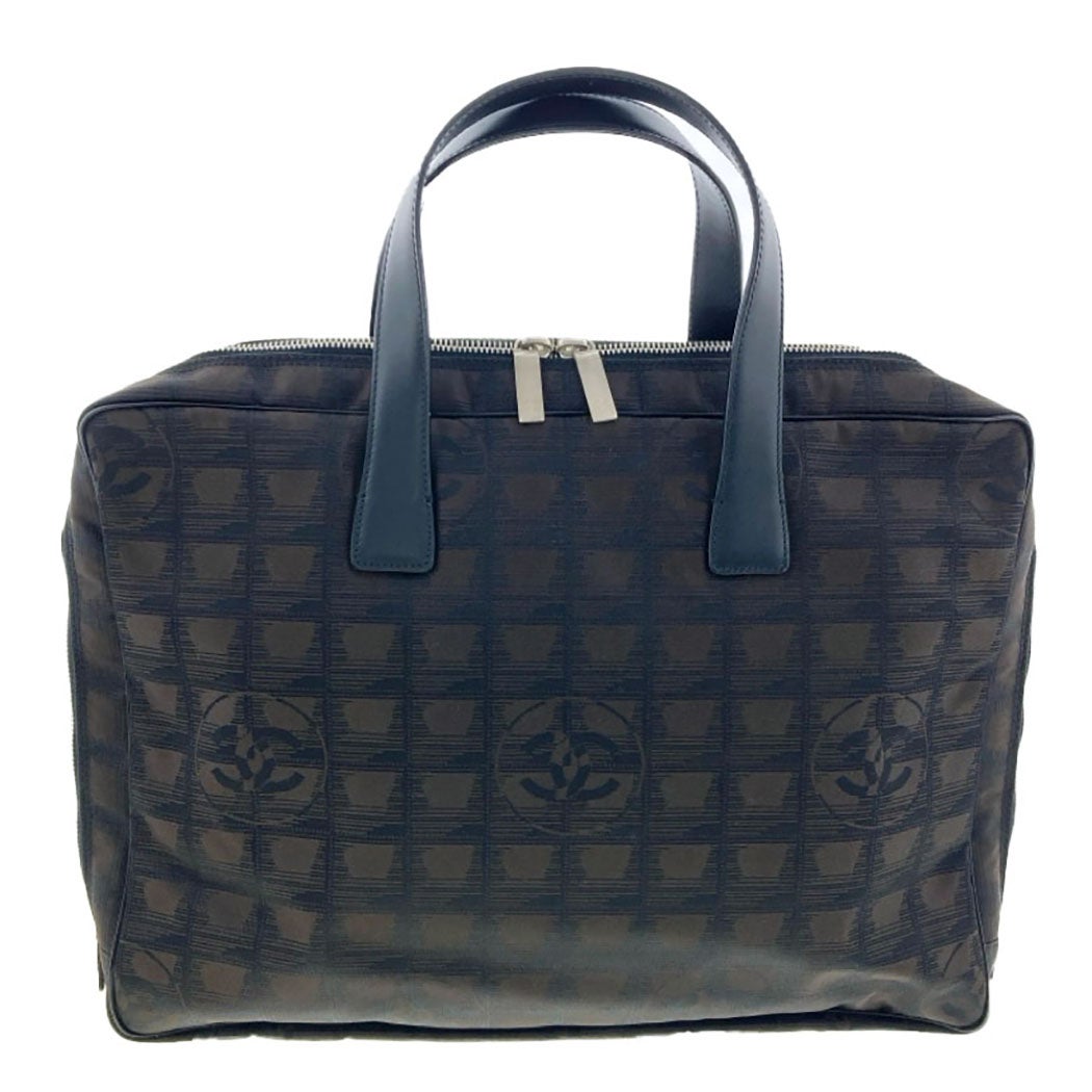 CHANEL ブリーフケース A15974 ニュートラベル ナイロンジャガード