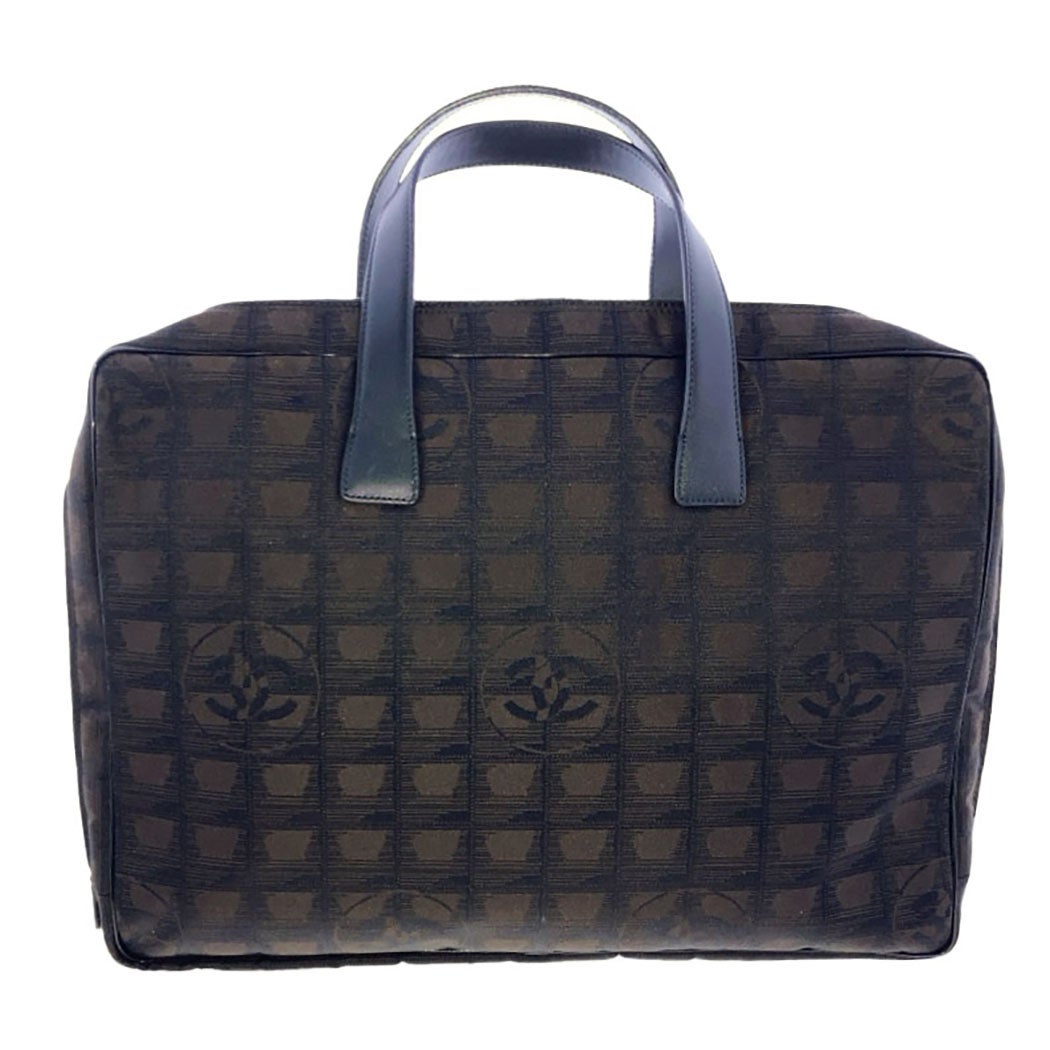 CHANEL ブリーフケース A15974 ニュートラベル ナイロンジャガード