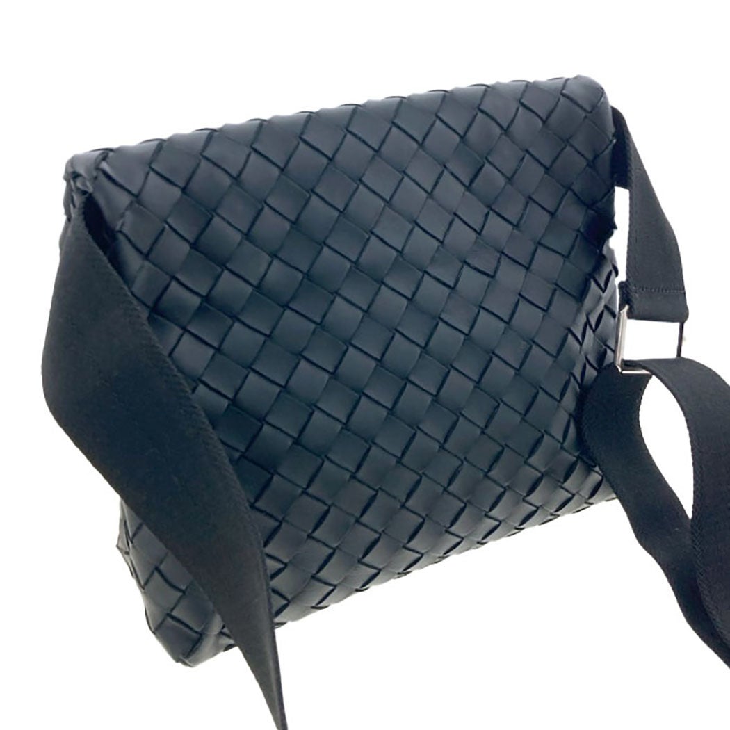 BOTTEGA VENETA スモールクロスボディバッグ 667283 ブラック レザー