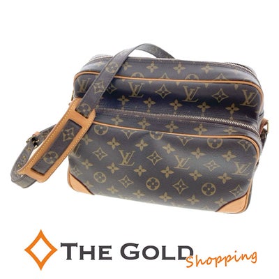 LOUIS VUITTON□ リエージュユサック M92224 ノマド レザー ノワール 