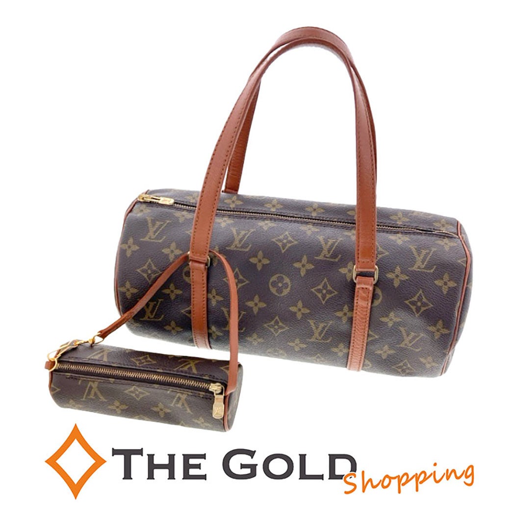正規ルイヴィトン パピヨン30 M51365 モノグラム ポーチ付 ヴィンテージ LOUIS VUITTON パピヨン30 M51365 ポーチ付き モノグラム キャンバス