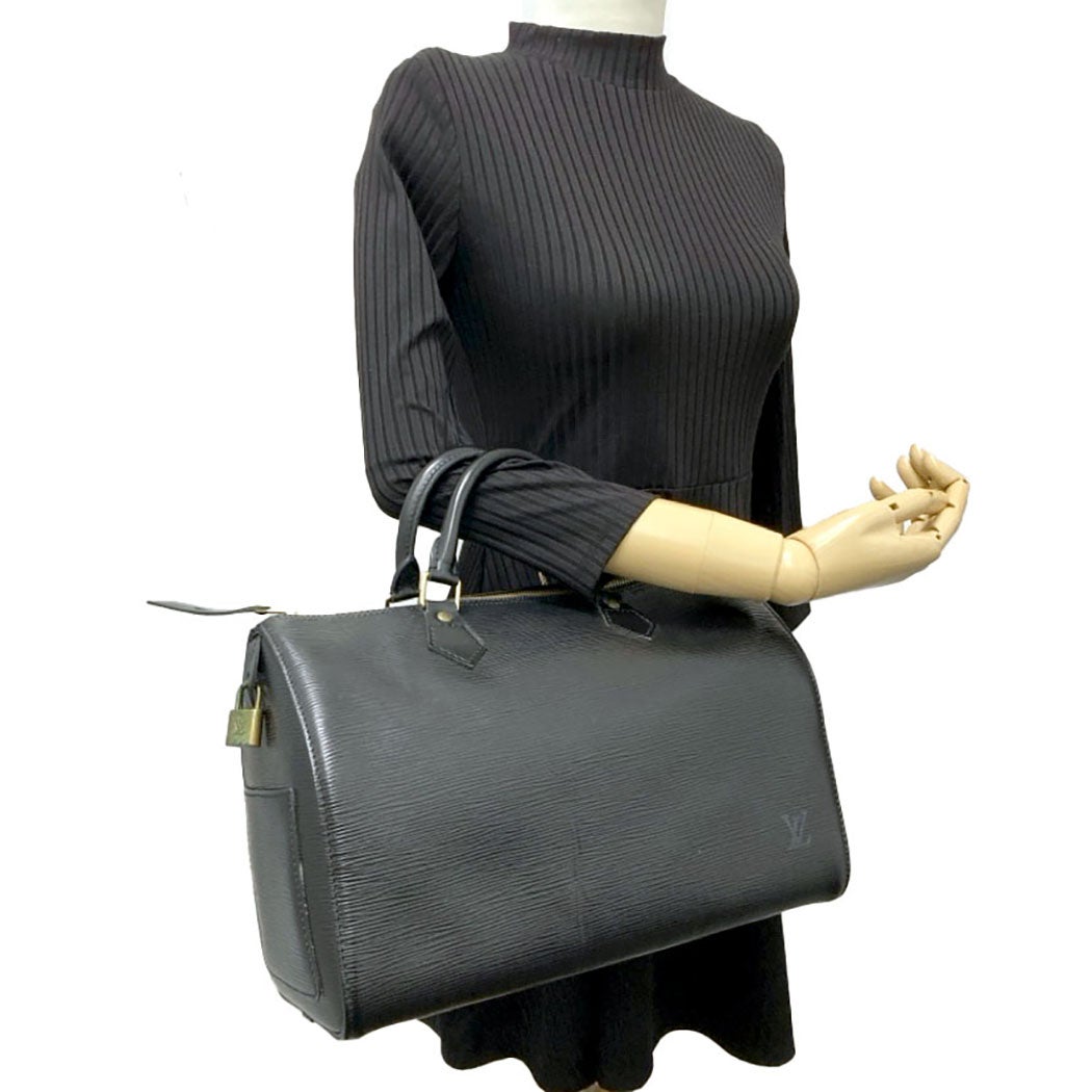 LOUIS VUITTON スピーディ30 M59022 エピ レザー ノワール ブラック