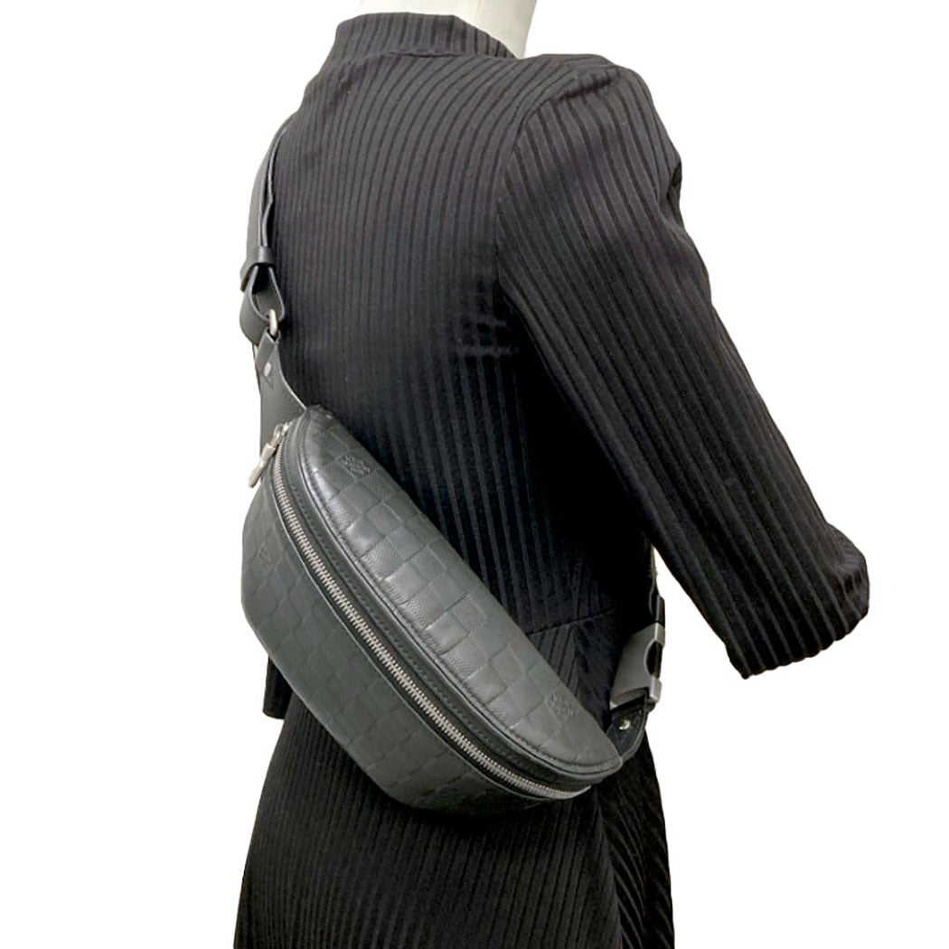 LOUIS VUITTON キャンパスバムバック N40298 オニキス ダミエ
