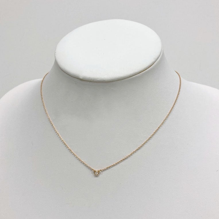 も*も様 極美品✨ティファニーバイザヤードダイヤモンドネックレス18k 750 Tiffany&Co. バイザヤードネックレス 750 PG ダイヤモンド ピンク