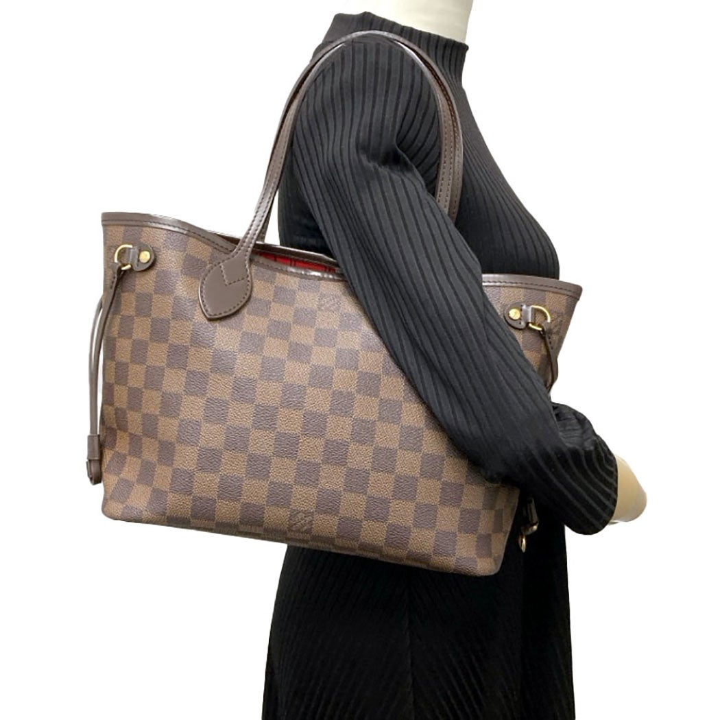 LOUIS VUITTON ネヴァーフルPM N51109 ダミエ エベヌ キャンバス