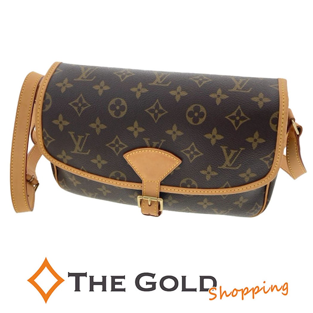 LOUIS VUITTON ソローニュ M42250 モノグラム キャンバス ブラウン