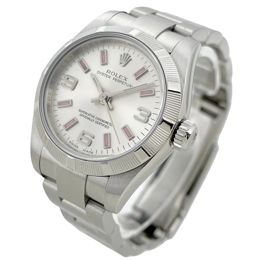 ROLEX オイスターパーペチュアル 176210 仕上げ済 26mm バー アラビア