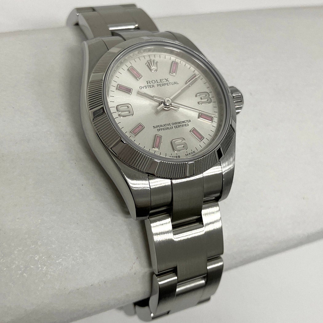 ROLEX オイスターパーペチュアル 176210 仕上げ済 26mm バー アラビア