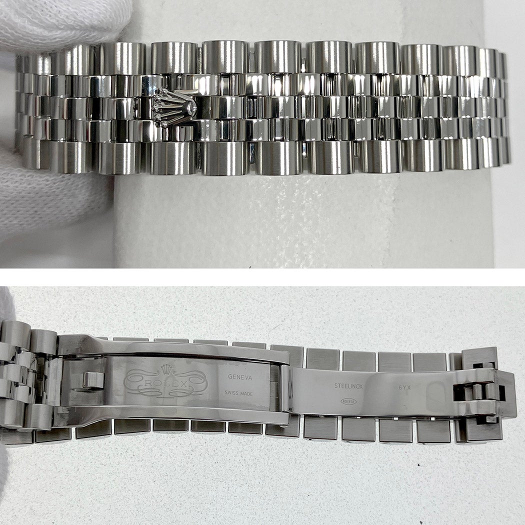 ROLEX デイトジャスト 116234 仕上げ済 36mm ローマン SS WG コンビ