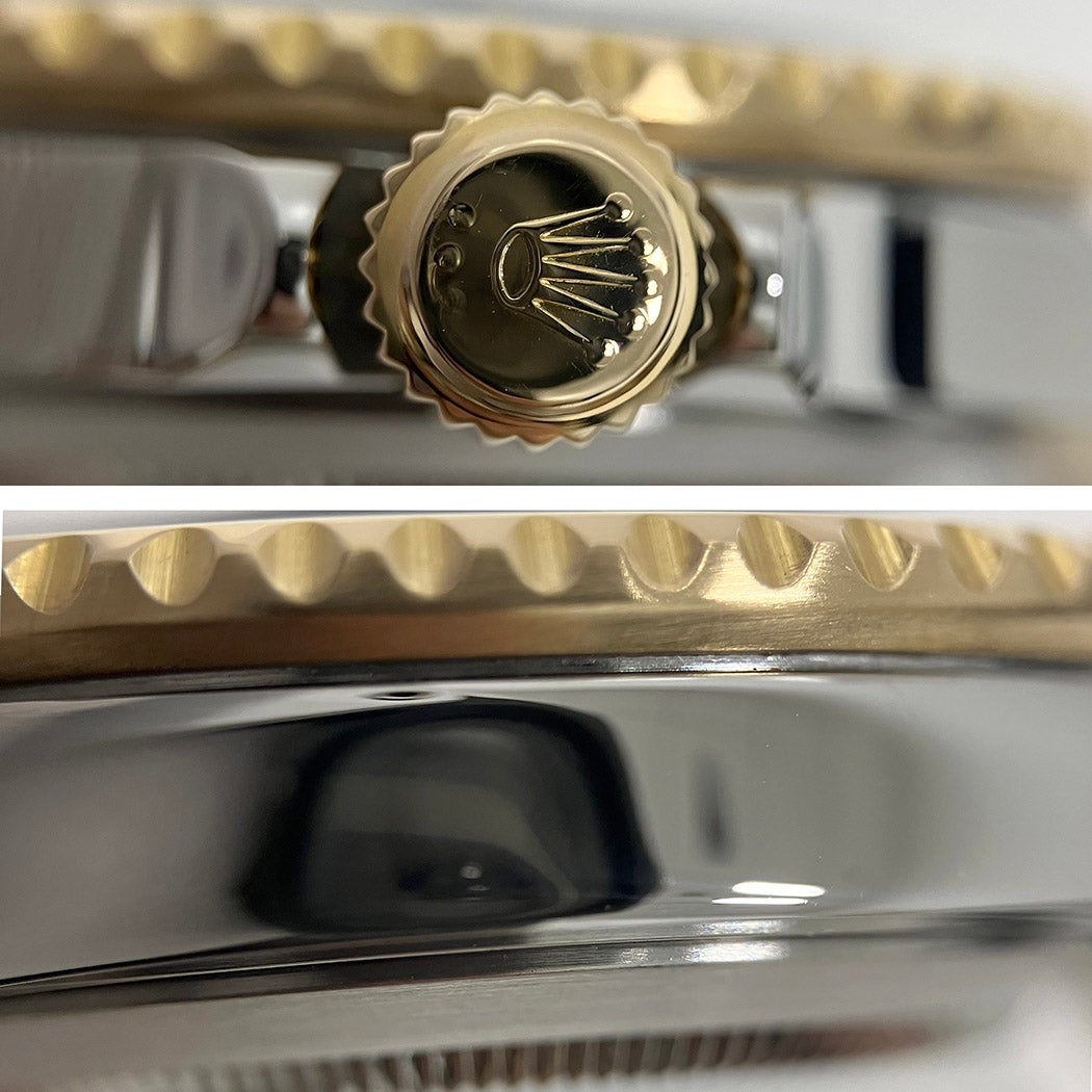 ROLEX サブマリーナー 16613 K番 OH済 青サブ 自動巻き 腕時計 メンズ