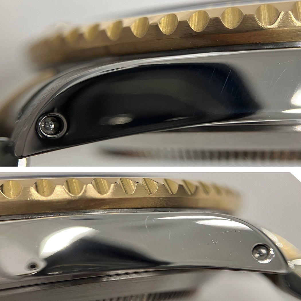 ROLEX サブマリーナー 16613 K番 OH済 青サブ 自動巻き 腕時計 メンズ