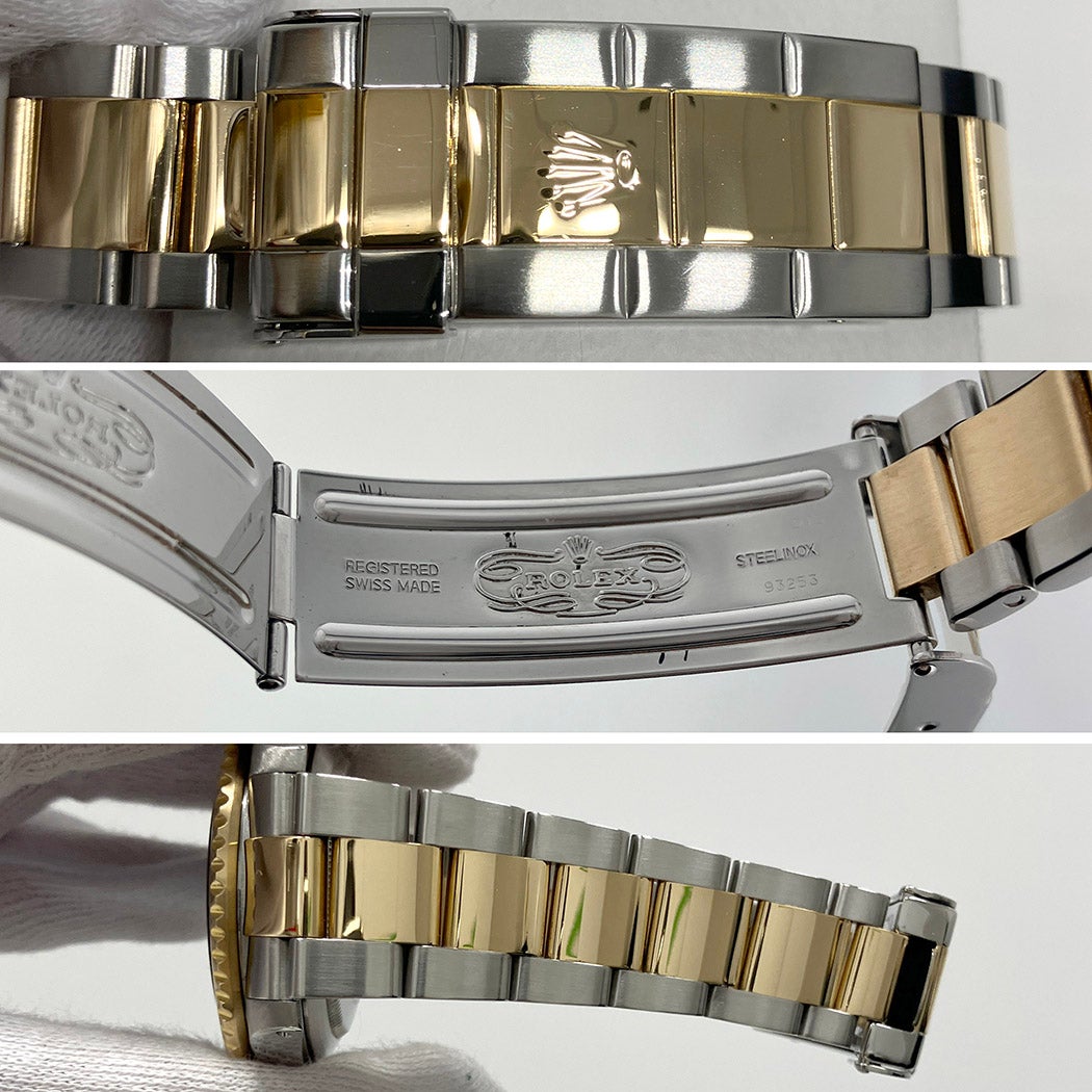ROLEX サブマリーナー 16613 K番 OH済 青サブ 自動巻き 腕時計 メンズ