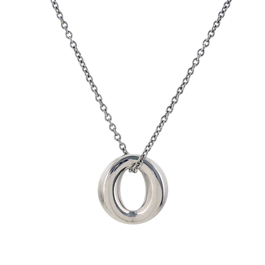 Tiffany&Co. セビアナネックレス 40cm PT950 プラチナ レディース