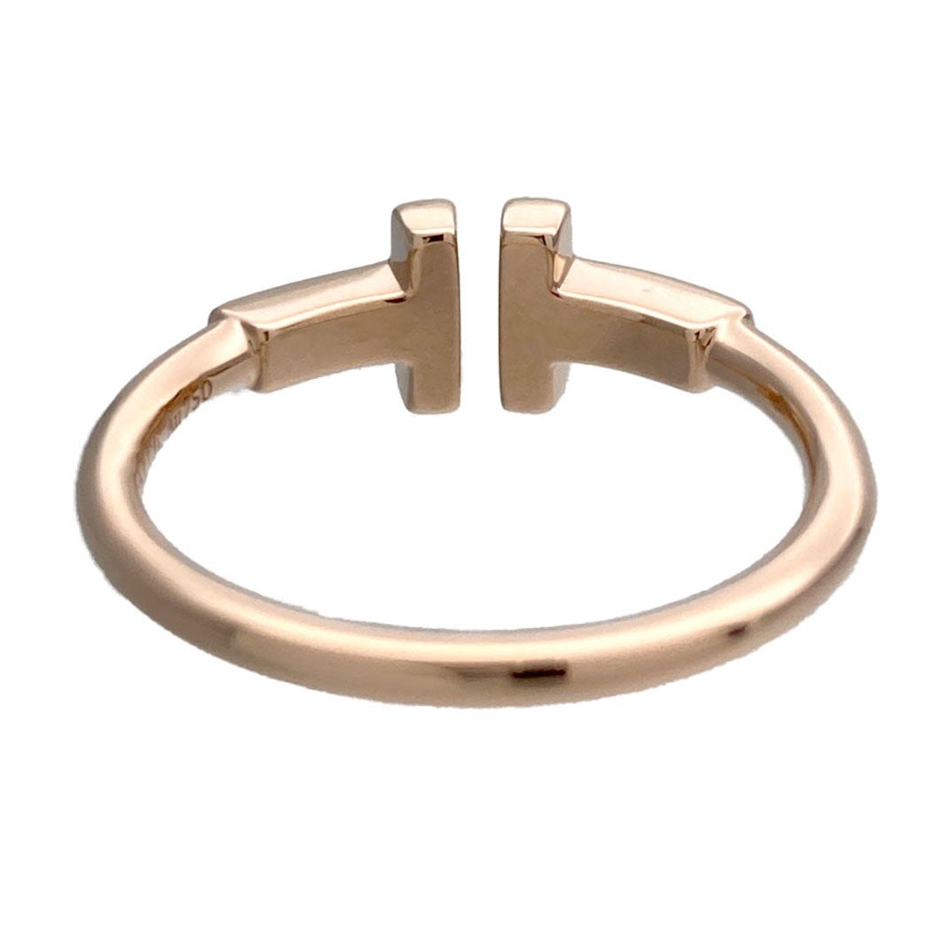 Tiffany&Co. Tワイヤーリング 11.5号 750 PG ピンクゴールド