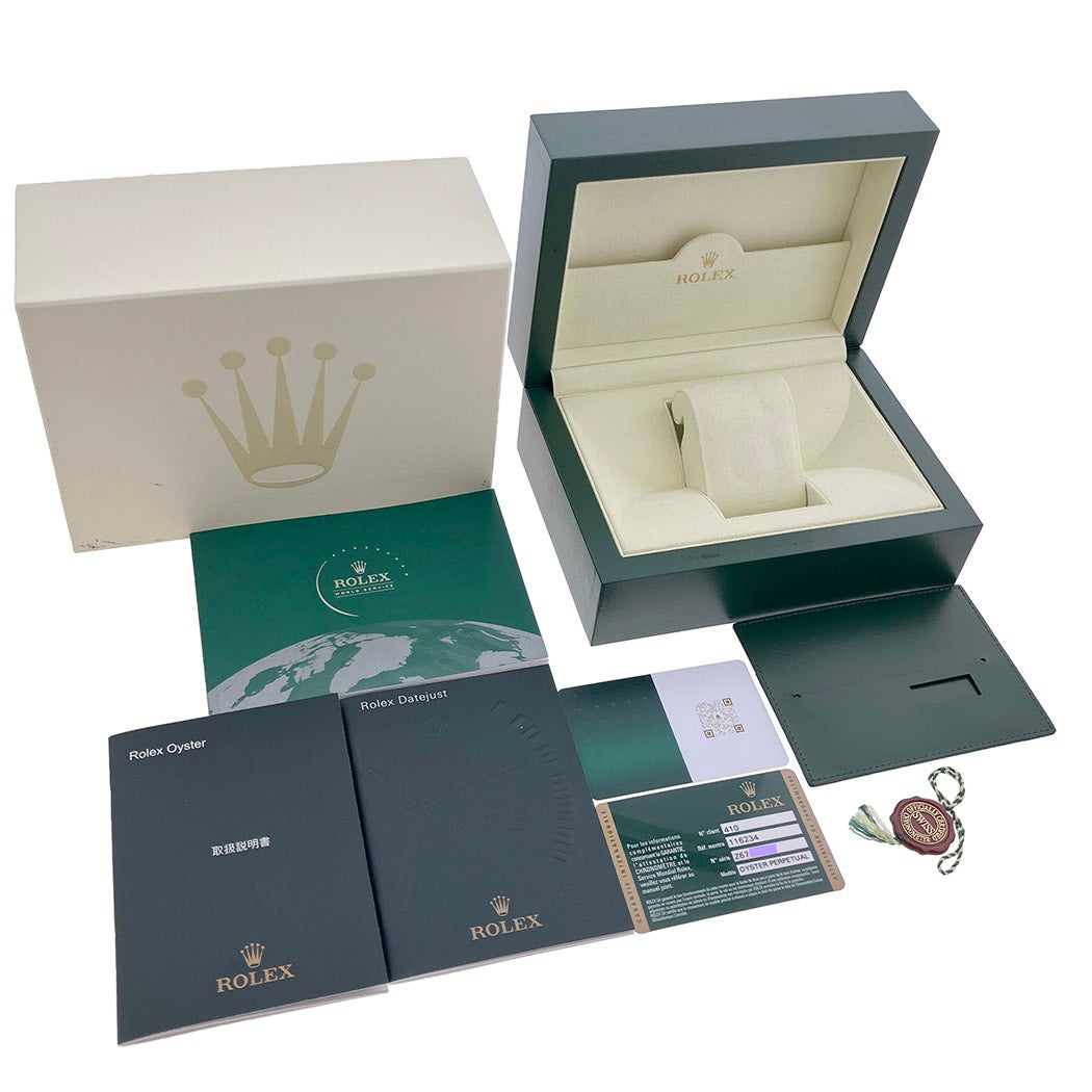 ROLEX デイトジャスト 116234 Z番 メーカーOH済 36mm シルバーローマン