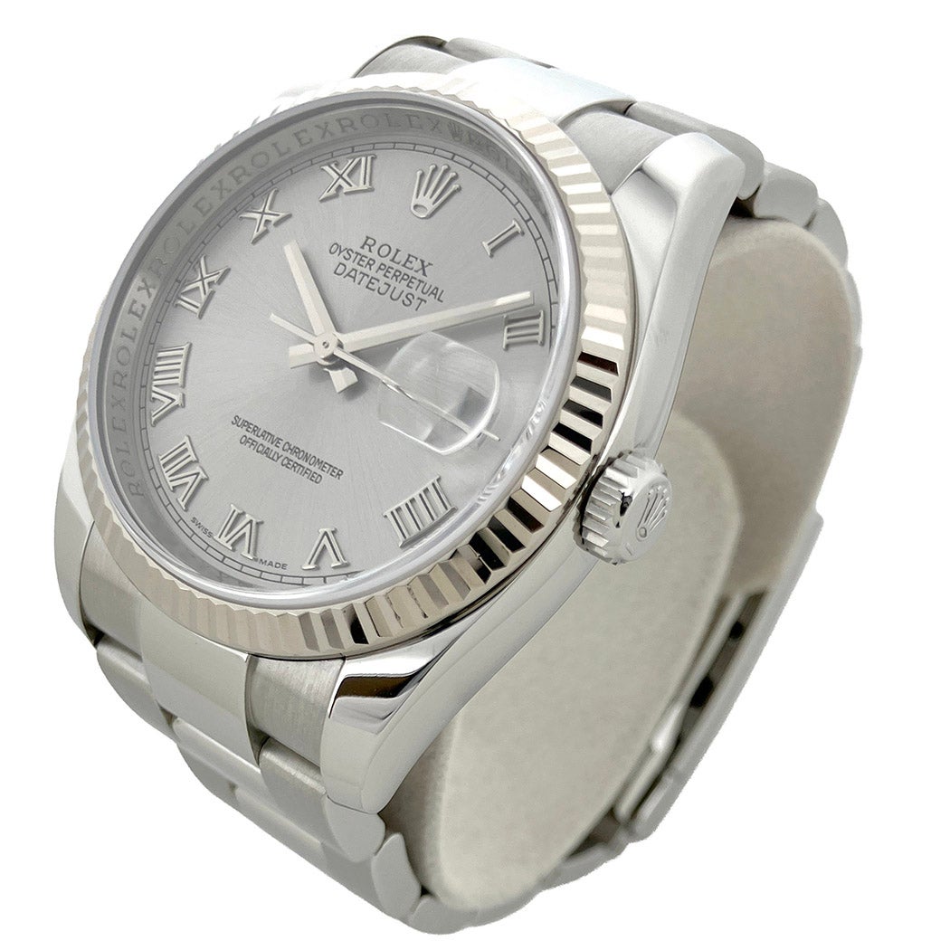 ROLEX デイトジャスト 116234 Z番 メーカーOH済 36mm シルバーローマン