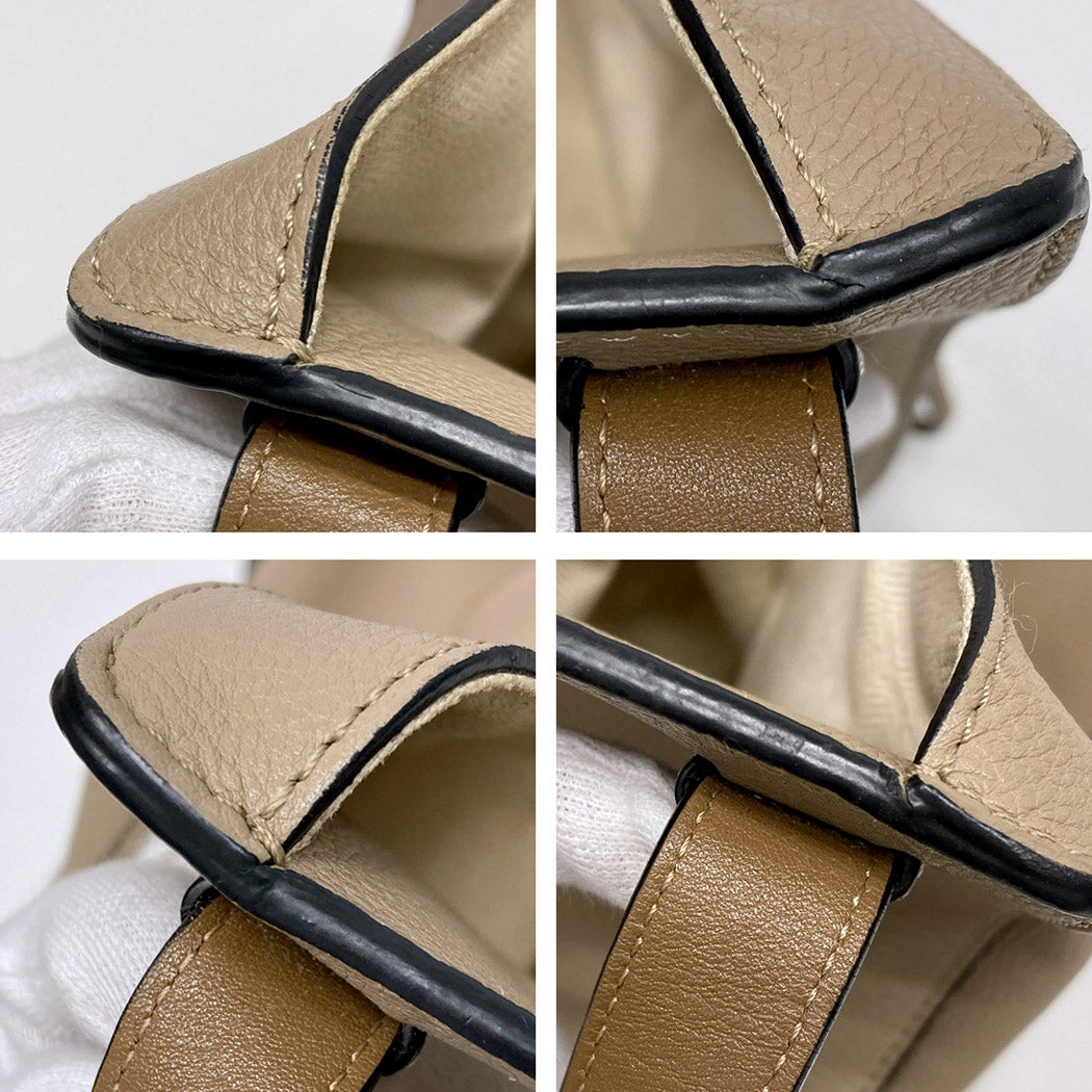 LOEWE ハンモック スモール ブラウン ベージュ バイカラー