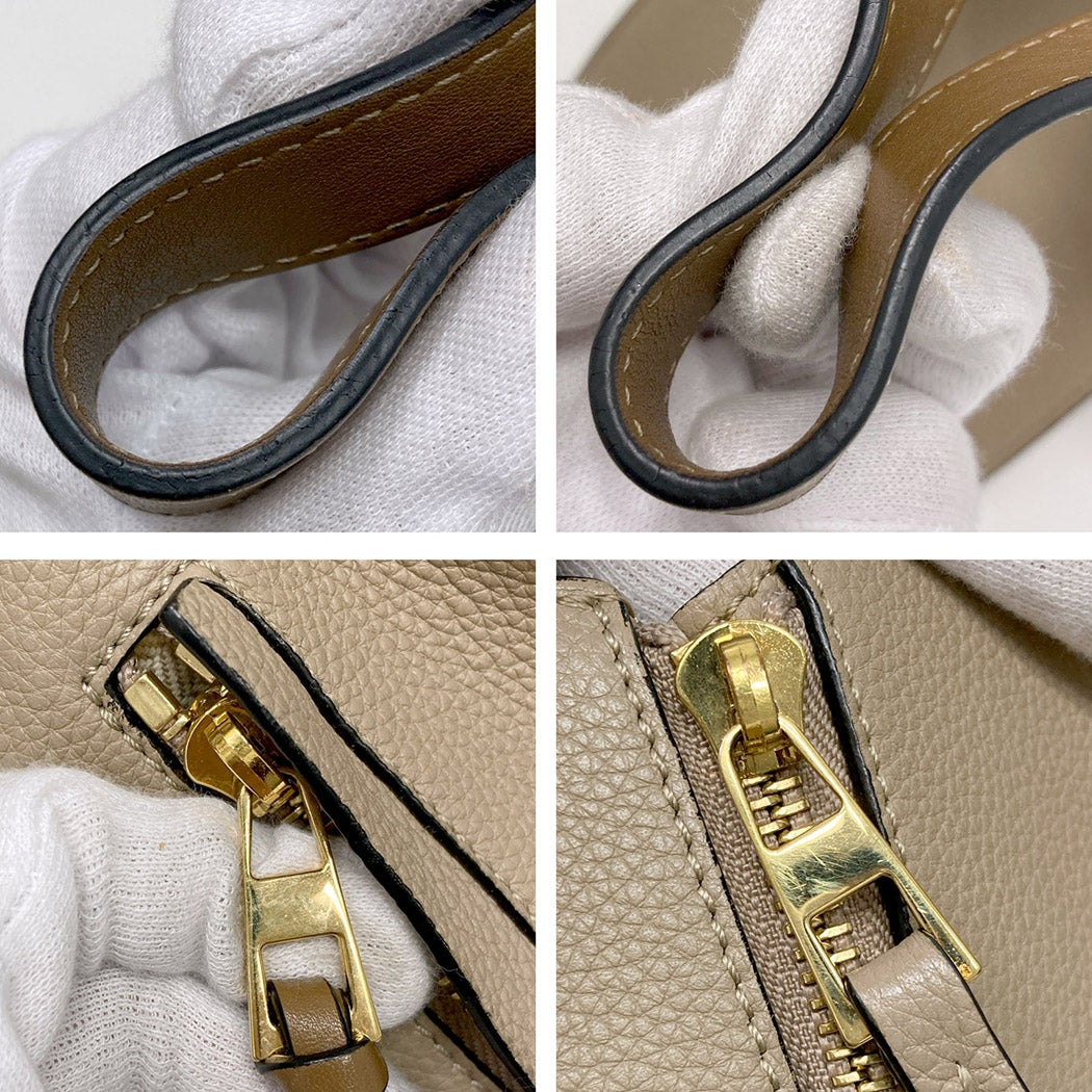 LOEWE ハンモック スモール ブラウン ベージュ バイカラー