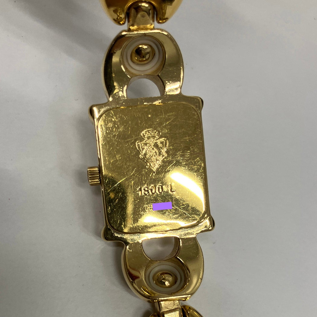 GUCCI チェンジベルトウォッチ 1800L 電池交換済 クォーツ メッキ