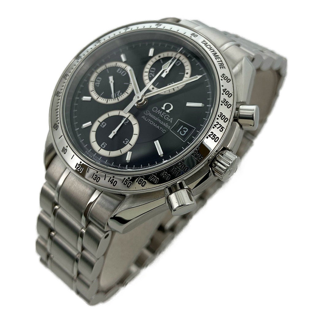 オメガ スピードマスター デイト 3513.56 OH済 黒文字盤 40mm 自動巻き