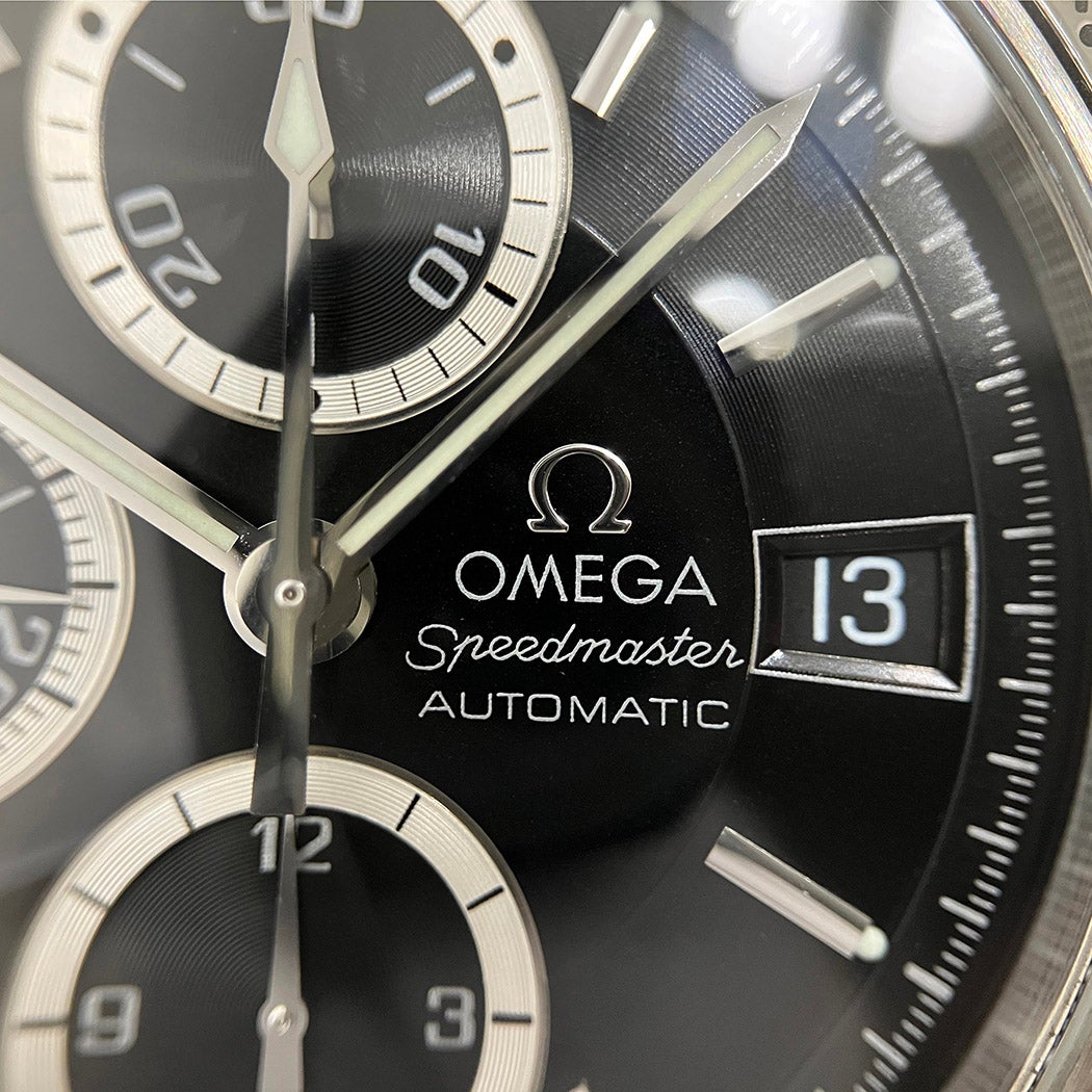 オメガ スピードマスター デイト 3513.56 OH済 黒文字盤 40mm 自動巻き