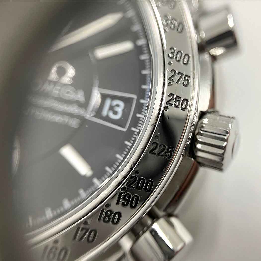 OMEGA オメガ ウォッチ スピードマスター デイト 日本限定 時計 3513.52 腕時計_x000D_
 ステンレススチール ブラック 自動巻き ブラック文字盤 メンズ【中古】 オメガ スピードマスター デイト 3513.56 OH済 黒文字盤 40mm 自動巻き