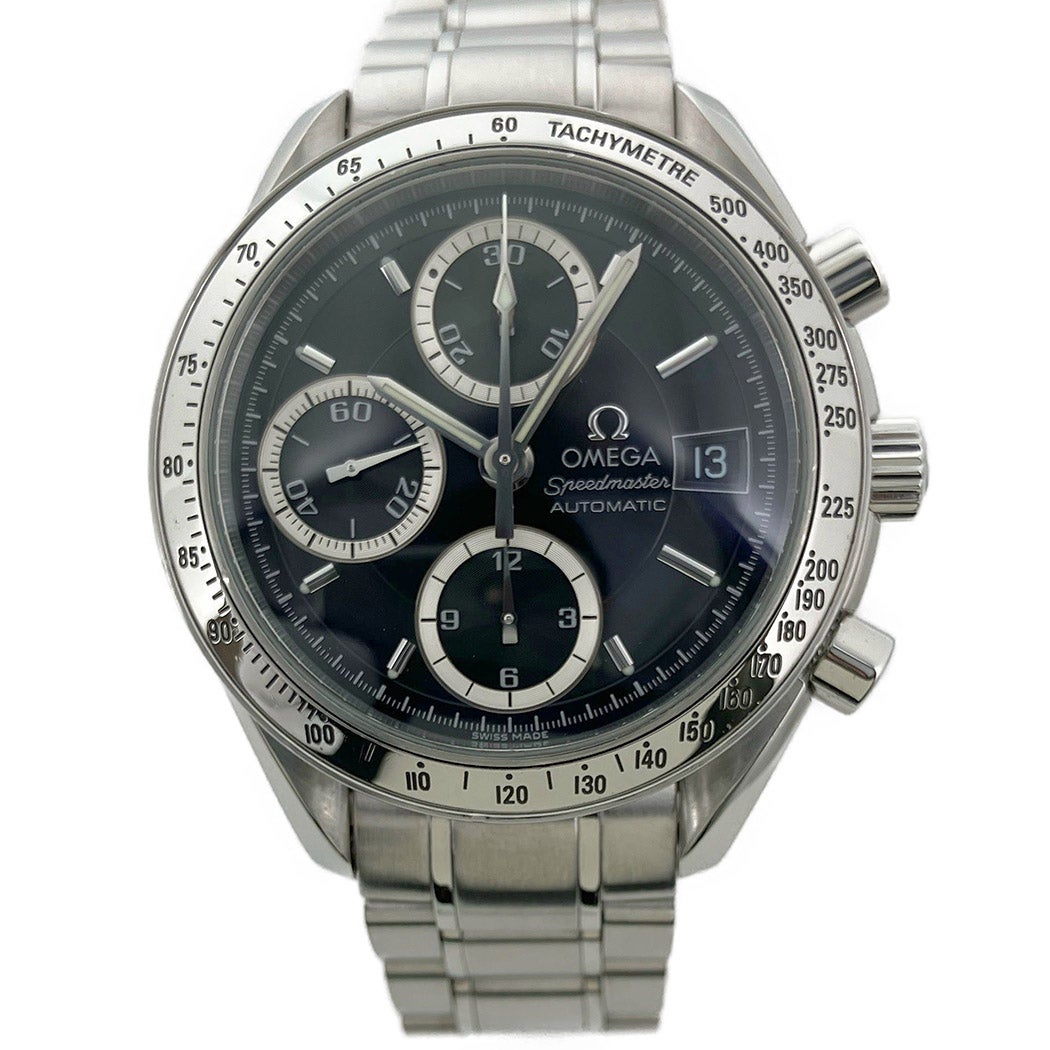 オメガ スピードマスター デイト 3513.56 OH済 黒文字盤 40mm 自動巻き