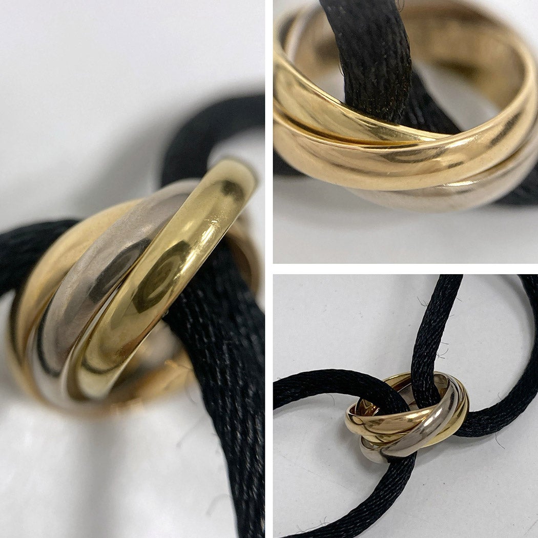 Cartier トリニティ コードブレスレット B6016700 750 YG WG PG 3