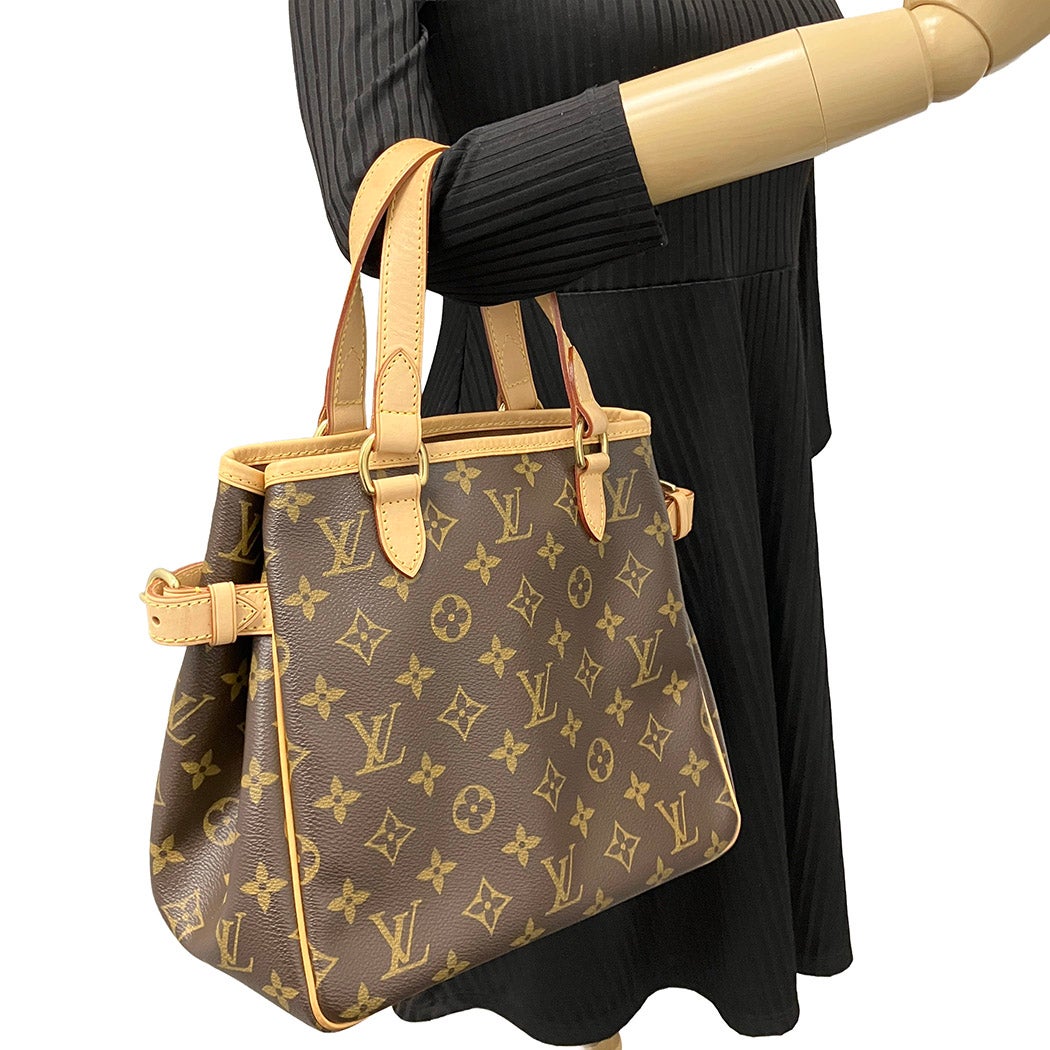 LOUIS VUITTON バティニョール M51156 モノグラム キャンバス ブラウン