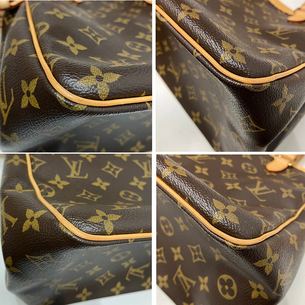 LOUIS VUITTON バティニョール M51156 モノグラム キャンバス ブラウン
